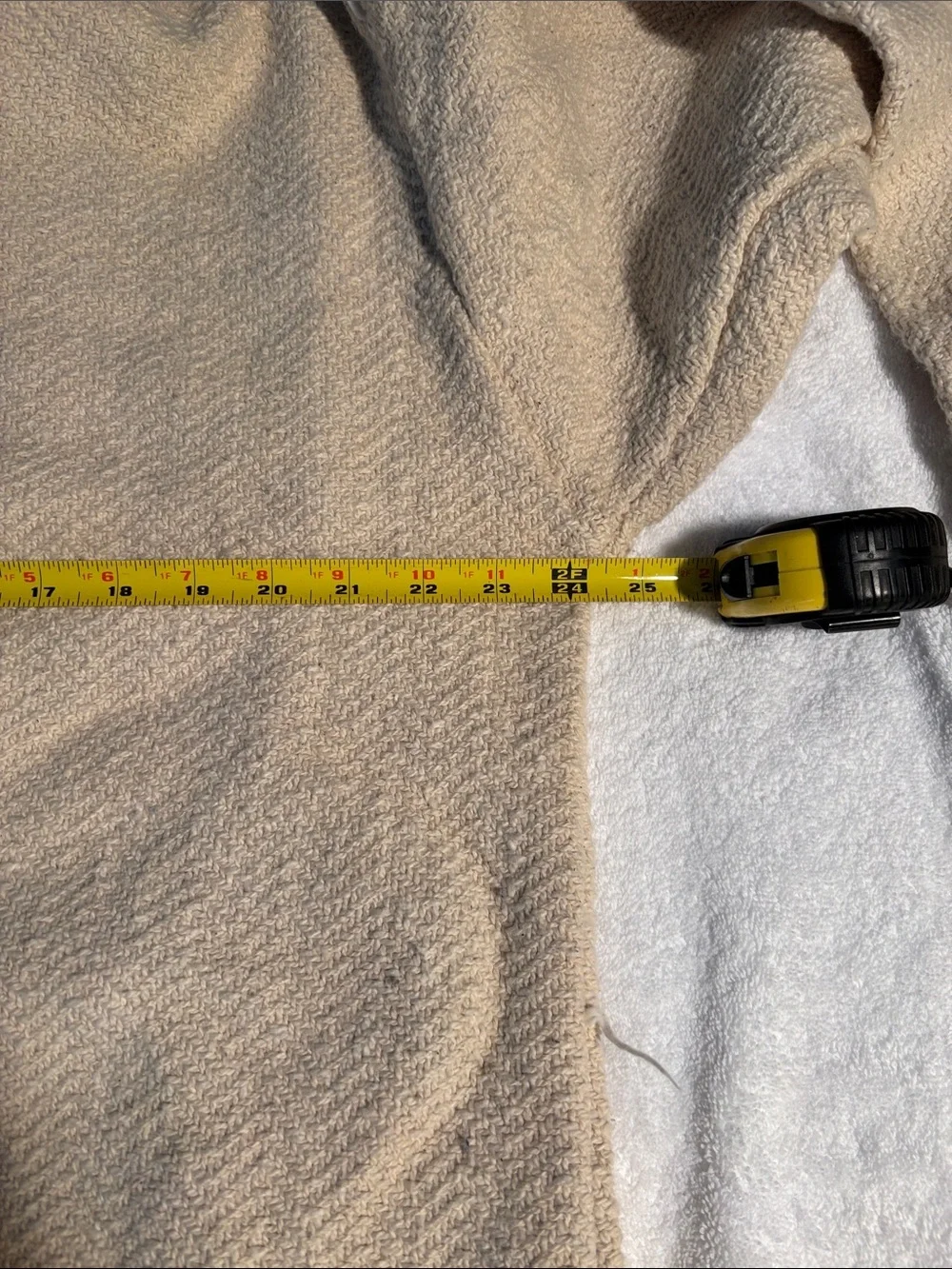 Men's hooded Baja in cream